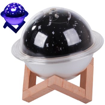 Air Humidifier and Aroma Diffuser with RGB Lighting, 250 ml