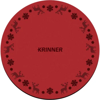 Krinner Christmas Tree Stand Floor Protection Mat 60cm, Red
