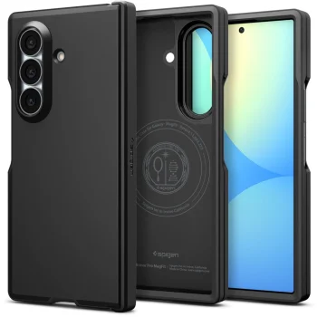 Spigen Tough Armor Pro MagFit dėklas Samsung Galaxy Z Fold 8 Ultra, juodas