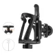 Rockbros 2-3D Adjustable Bottle Holder for Bikes and Motorcycles - Black
