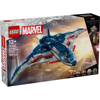 LEGO Marvel 76325 Avengers: Age of Ultron Quinjet konstruktorius