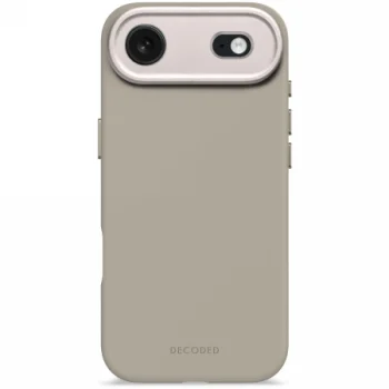 Decoded AntiMicrobial Silicone Backcover MagSafe Phone Case Cover iPhone 17 Air - Beige