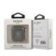 Guess GUA2UCG4GK Glitter Dėklas AirPods 1/2 Ausinėms, Juodas