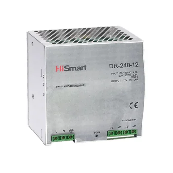 Maitinimo šaltinis 12V 20A 240W ant DIN bėgelio