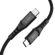 Tech-Protect Ultraboost UB11T USB-C į USB-C laidas 100W 100cm, juodas
