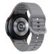 \"Tech-Protect\" silikoninis dirželis Samsung Galaxy Watch 4/5/6/7/FE, pilkas