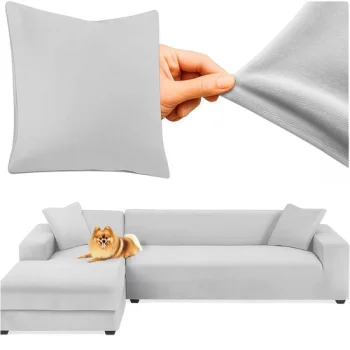 Ruhhy Sofa Cover 145-185 cm, Light Grey