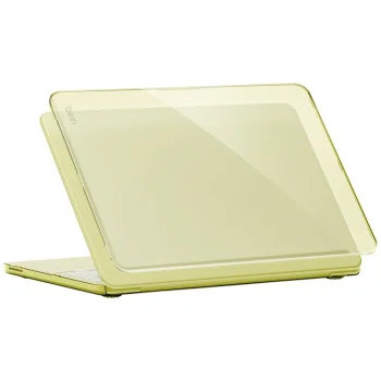 Apsauginis dėklas Uniq Vero nešiojamajam kompiuteriui MacBook Neo, geltonas