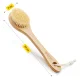 4Fizjo 603 Long Body Massage Brush, Hard, Bamboo