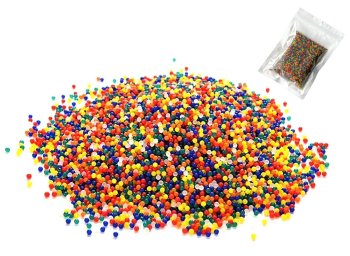 Hydrogel Water Beads, Color Mix, 10000 Pcs