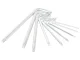 Šešiakampių ir Torx raktų rinkinys 1.5-10 mm, 9 vnt.