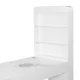 Activeshop manikiūro stalas 310 su dulkių surinkėju, dešininis, baltas