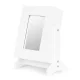 Modernhome papuošalų dėžutė su veidrodžiu FH-JC0120, balta