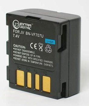 Extra Digital baterija JVC BN-VF707U vaizdo kamerai (750 mAh)