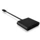 Icy Box IB-CR301-C3 Type-C USB 3.0 kortelių skaitytuvas, juodas