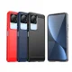 Dėklas Xiaomi Poco F4 5G Carbon Case, juodas