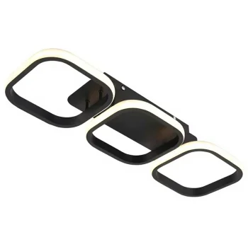 Lubinis LED šviestuvas 33W, juodas