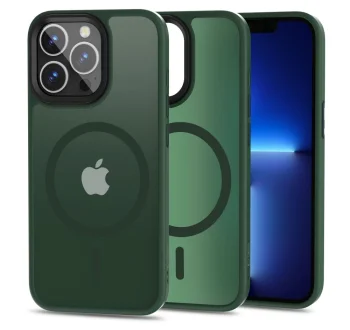 Tech-Protect MagMat MagSafe dėklas iPhone 13 Pro, Matte Green