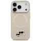 Karl Lagerfeld iPhone 17 Pro Max dėklas MagSafe Karl & Choupette Pins, pilkas