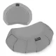 4Fizjo ZAFU Crescent Yoga and Meditation Cushion, Grey