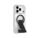 AmazingThing Titan Pro Lens Stand dėklas iPhone 18 Pro su stovu ir MagSafe, skaidrus