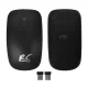 Belaidės klaviatūros ir pelės rinkinys NanoRS RS580, 2.4 GHz, 1200 DPI, juodas