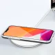 Dėklas iPhone 14 Plus Hybrid Armor Clear 3in1, skaidrus su mėlynu rėmeliu