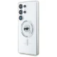 Karl Lagerfeld Button Karl Head MagSafe dėklas Samsung Galaxy S25 Ultra, baltas