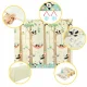 4Fizjo Pandy i Indianie Foldable Educational Play Mat for Kids, 200 x 180 cm