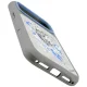 Nimmy Pantera MagSafe dėklas telefonui iPhone 17 Pro Max, šviesiai pilkas