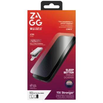 ZAGG InvisibleShield Glass XTR5 apsauginis stiklas, skirtas iPhone 17 Pro Max