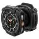 Spigen Rugged Armor išmaniojo laikrodžio apsauginis dėklas Samsung Galaxy Watch Ultra 47mm, matinė juoda