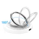 Choetech T603-F MagSafe belaidis įkroviklis su laikikliu, baltas