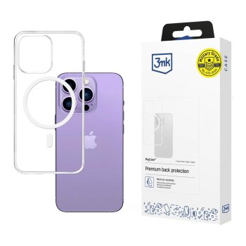 3mk Protection iPhone 14 Pro Max Case MagCase, Transparent