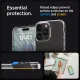 „Spigen Crystal Hybrid“ dėklas „iPhone 15 Pro Max“, skaidrus