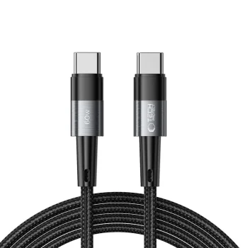 Tech-Protect UltraBoost USB-C / USB-C PD 60W 3A laidas (2m), pilkas