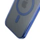 Dėklas 3Mk Protection Frosty MagCase skirtas Apple iPhone 13 Pro Max, mėlynas