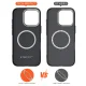 Tech-Protect Ion Carbon MagSafe Case for Samsung Galaxy S25 Ultra, Black