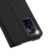 Atverčiamasis dėklas Dux Ducis Skin Pro telefonui Vivo V23e su stovo funkcija, juodas