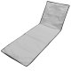 Foldable Beach Mat with Backrest 2-in-1 Lounger, Grey