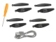 Dronas Case RC F9 6K HD su GPS ir kamera