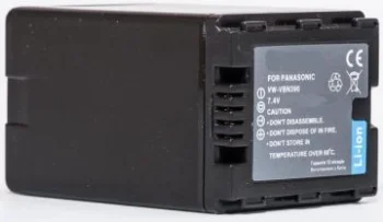 Extra Digital Battery for Panasonic VW-VBN260, 2500mAh