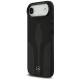 Mercedes Leather The Move MagSafe dėklas telefonui iPhone 17 Air, juodas