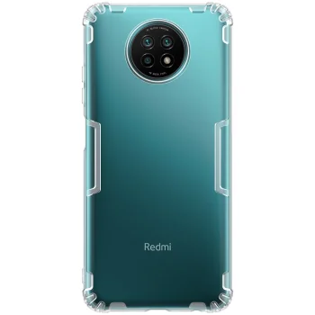 Nillkin Nature dėklas Xiaomi Redmi Note 9T 5G telefonui 0.6 mm, skaidrus