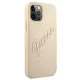 Guess iPhone 12 Pro Max Case Saffiano Vintage Script, Gold