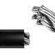 Rockbros RKS870-BK dviračio spyna su kodu 85 cm, juoda