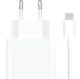 Sieninis įkroviklis Xiaomi MDY-16-EF 33W USB-A su USB-C laidu, baltas