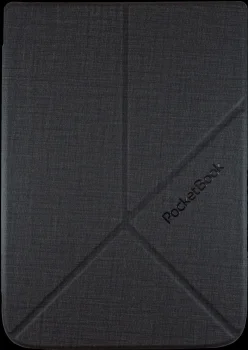 PocketBook Touch Lux 4 / HD 3 / Lux 5 el. skaityklės dėklas Origami, juodas