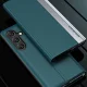 Atverčiamas dėklas Samsung Galaxy A24 4G Sleep Case Pro su stovu, mėlynas