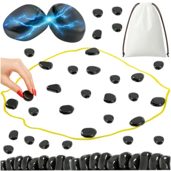 Kruzzel Magnetic Stones Strategy Game, 40 Pieces 26602